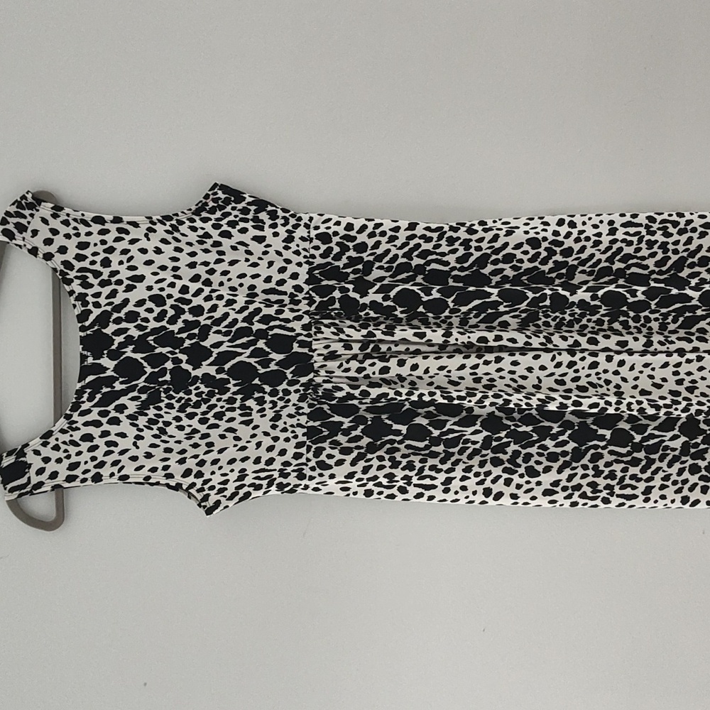 Kim Rogers Maxi Dress Petite XLP Leopard Animal Print Casual Summer Sexy Flowy - Picture 4 of 11